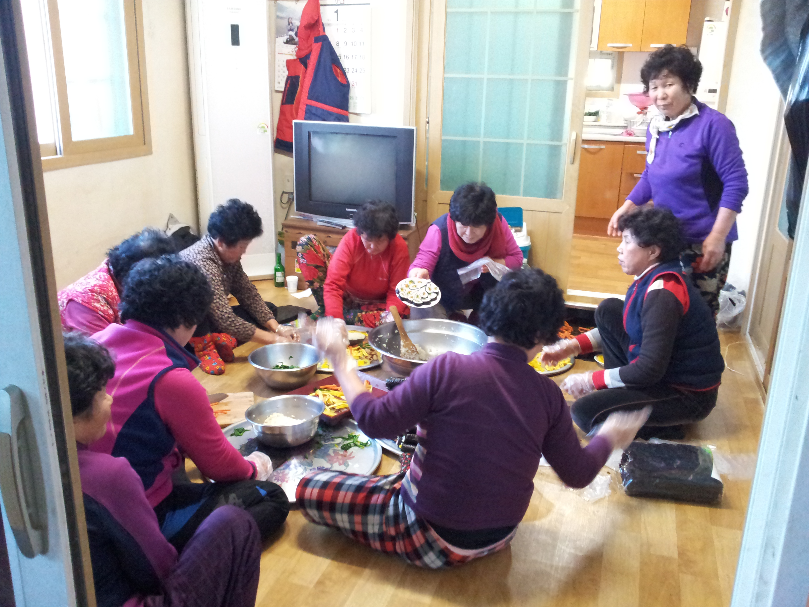 구기마을의 김밥 파티 2